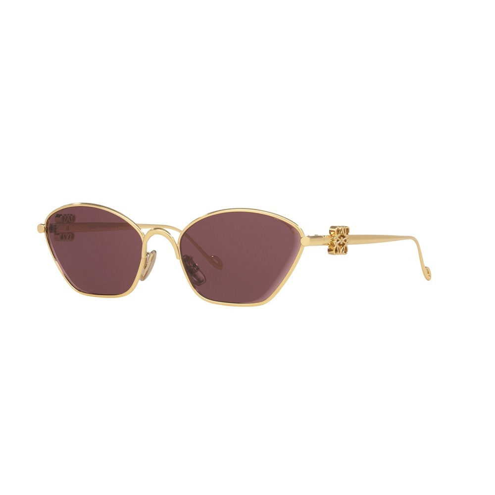 Loewe LW40115U Sunglasses Shiny Endura Gold Acetate/Metal